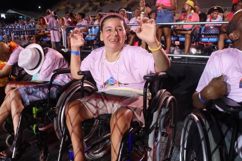 Secretaria Municipal da Pessoa com Deficiência cria camarote na Sapucaí