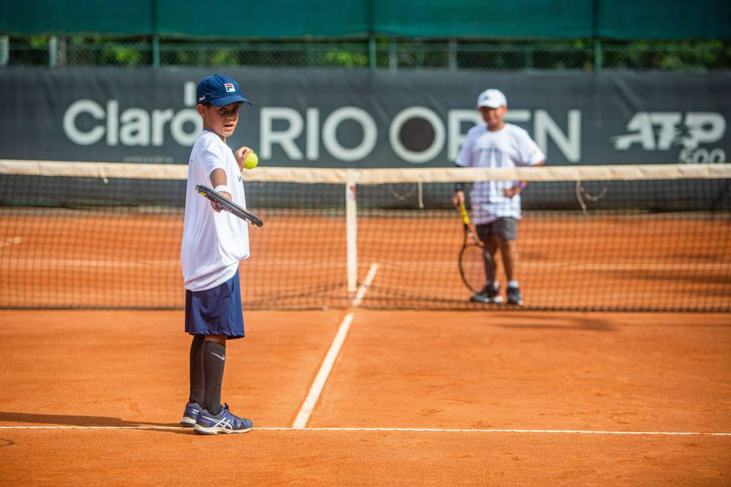 A base vem forte: jovens entre 8 e 20 anos disputam o torneio Winners no Rio Open