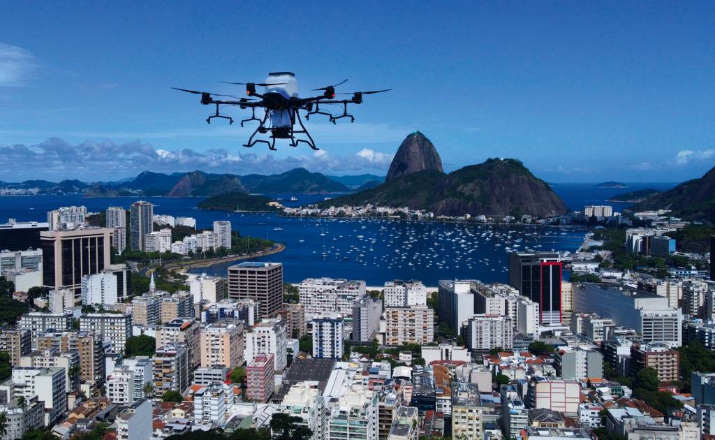 Drones lançam sementes em áreas do Rio a serem reflorestadas: ajuda tecnológica