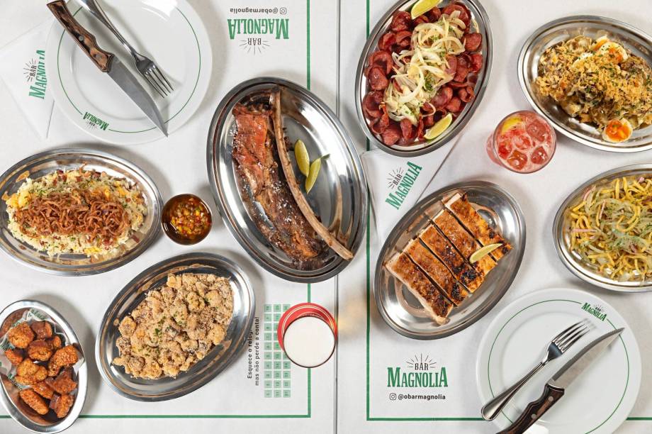 Magnólia: cardápio com clássicos da gastronomia carioca dos bares Magnólia: cardápio com clássicos da gastronomia carioca dos bares