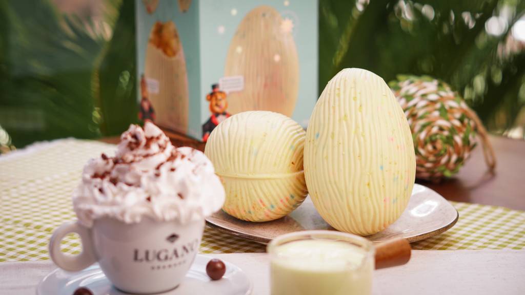 Lugano: chocolate branco explosivo é surpresa da marca