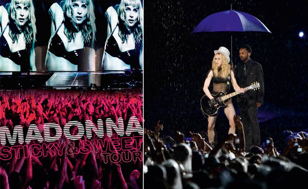 2008 - Sticky & Sweet Tour, no Maracanã