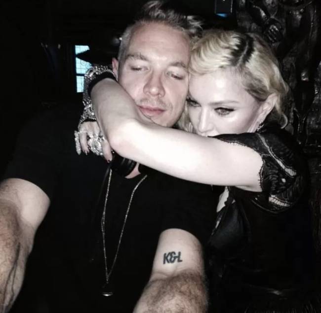 diplo-e-madonna Diplo e Madonna
