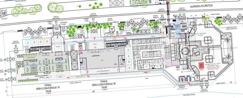 palco madonna O projeto do palco: megaestrutura para show da Madonna é semelhante ao adotado no Réveillon