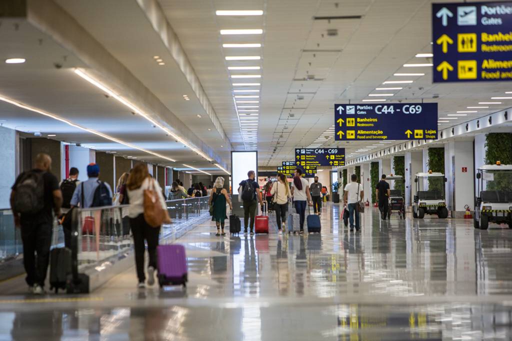 Galeão: efeitos da retomada fizeram número de passageiros subir 86%