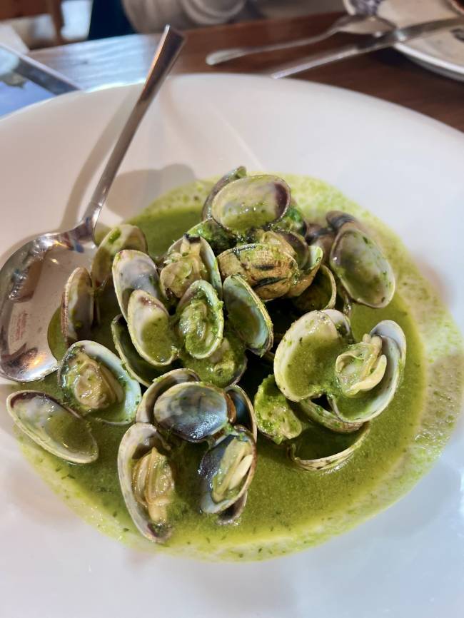 ameijoas Ameijoas, mariscos clássicos da Galícia