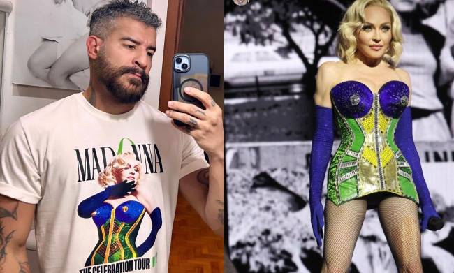 corselet Brasil de Madonna