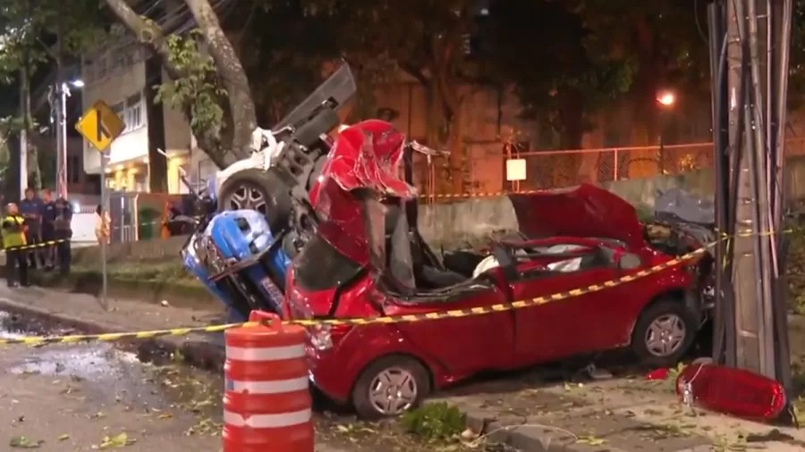 Como foi a perseguição policial que terminou com quatro mortos na Zona Sul