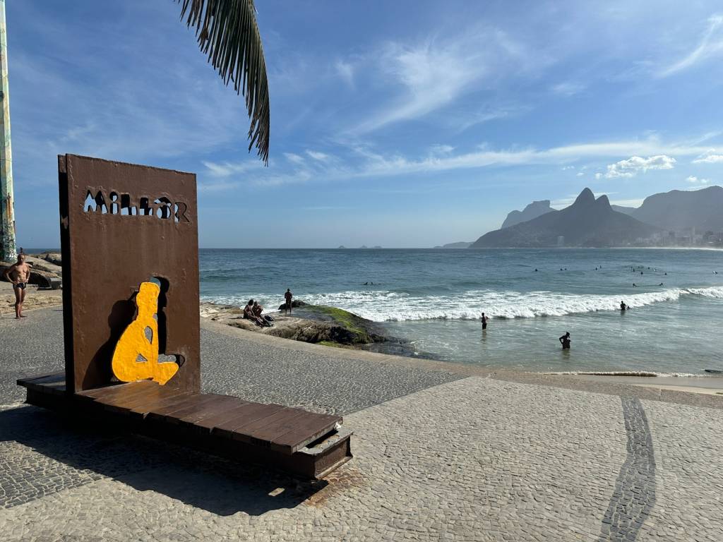 Como vai funcionar ‘banho de loja’ no Arpoador, com restauro de escultura