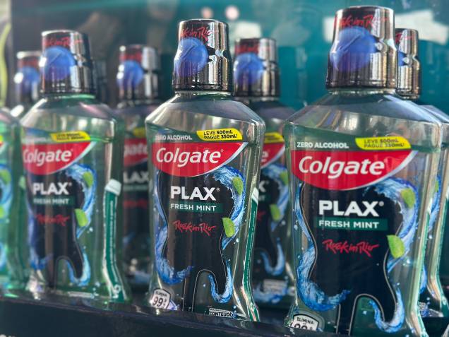 Enxaguante bucal da Colgate terá embalagem especial Enxaguante bucal da Colgate terá embalagem especial