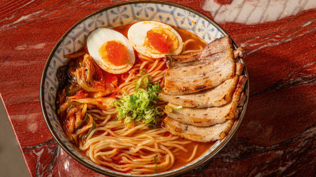 Porco à moda asiática nos cardápios