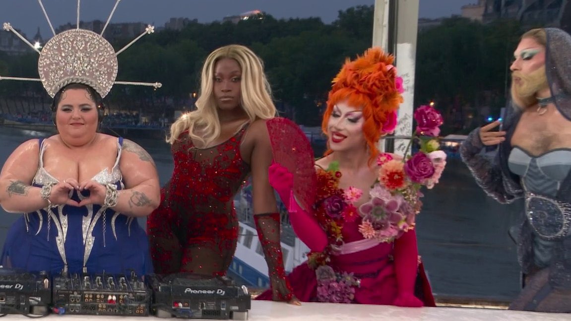 Drag Queens refazem Santa Ceia na Cerimônia de Abertura de Paris 2024