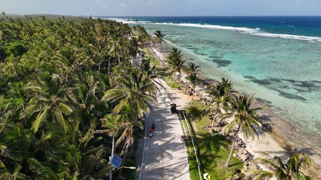 Volta à ilha em San Andrés: estrada cênica