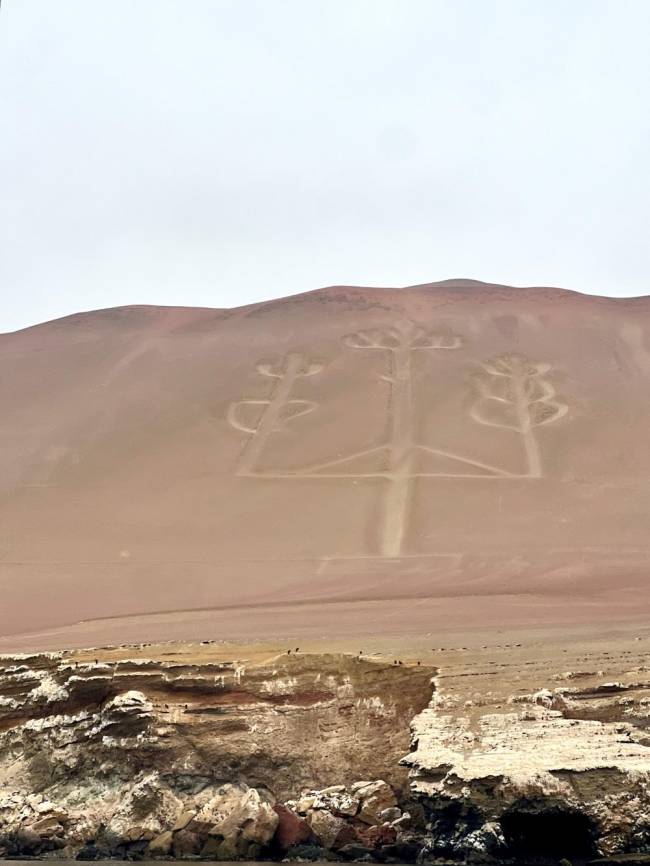 O misterioso Candelábro na Reserva Nacional de Paracas