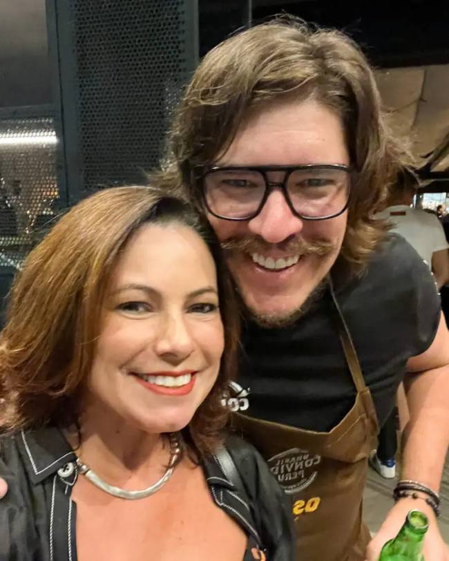 renata araujo e o chef renzo garibaldi