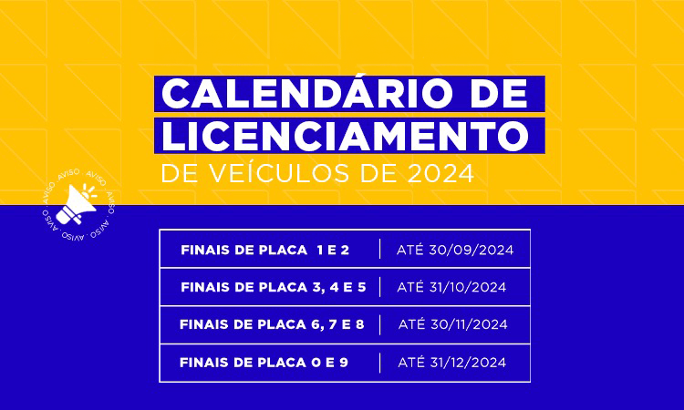 Calendário de licenciamento 2024 calendario-licenciamento -2024