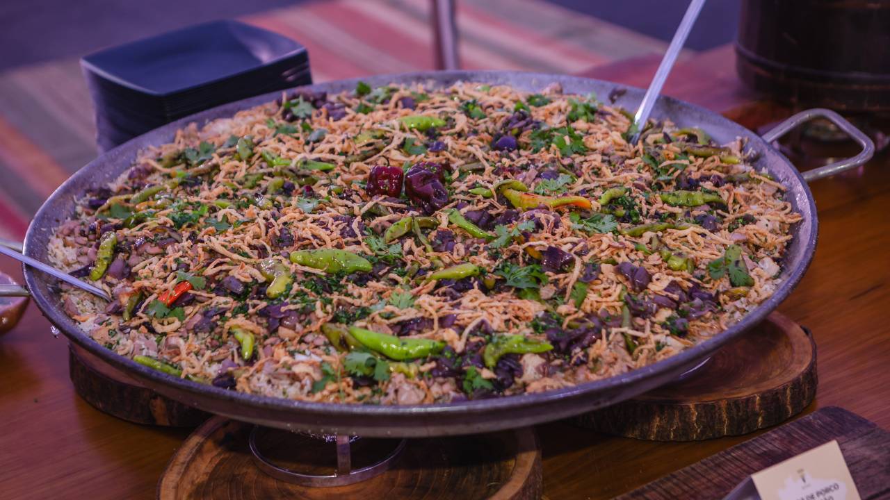 Arroz: o campeão de pedidos no Vipão