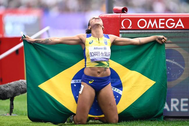 Rayane Soares é ouro em Paris 2024