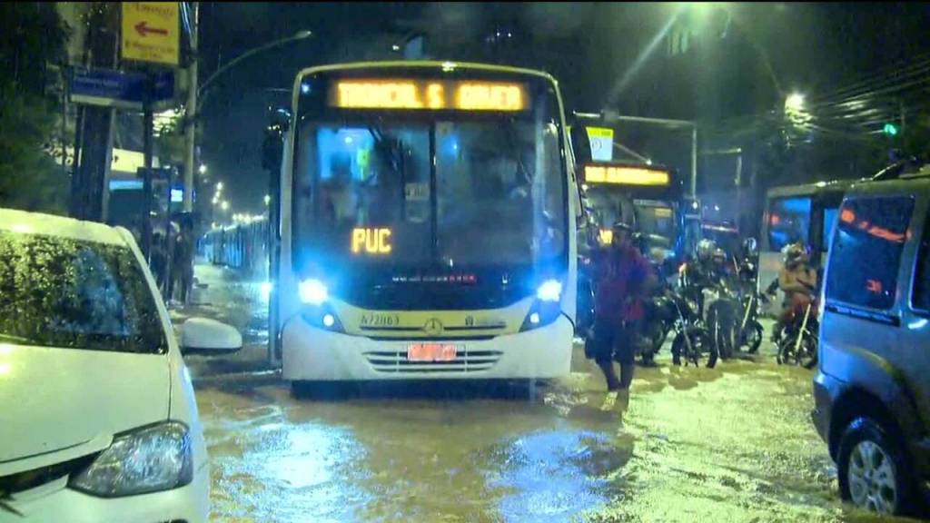 Rio perde 678 milhões de reais com trânsito em dias de chuva. Entenda