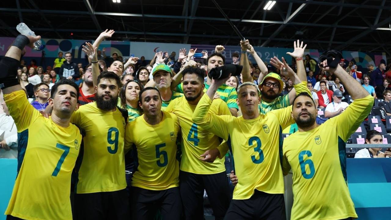 Goalball masculino conquista bronze em Paris 2024