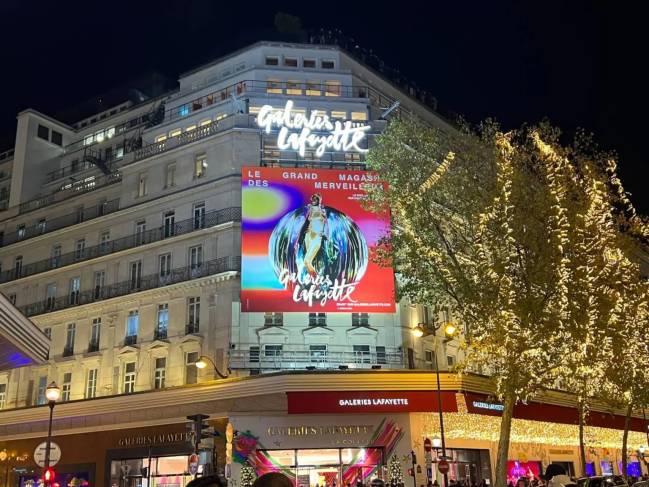 Galeries Lafayettes em Paris