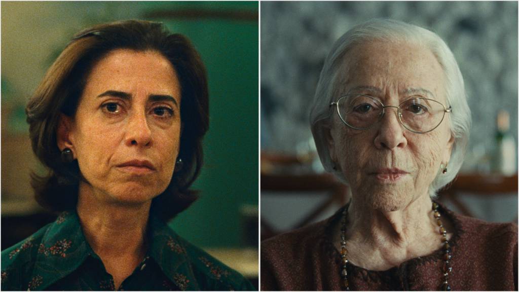 Divulgação(2).jpg Mãe e filha: as Fernandas, Torres e Montenegro, caracterizadas como Eunice em dois momentos