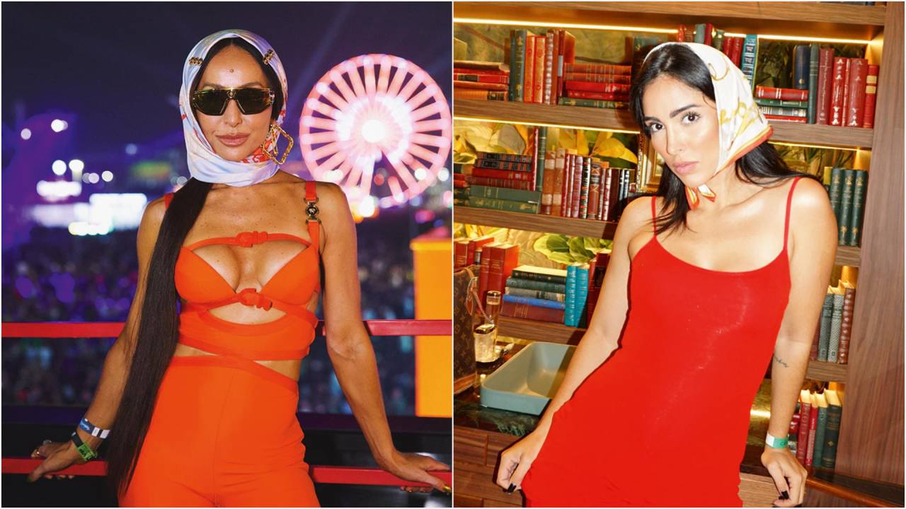 Está na moda: a apresentadora Sabrina Sato e a atriz Jade Seba aderiram