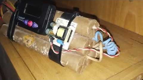 bomba Despejo: antes de sair da casa onde morava, a mulher deixou uma bomba