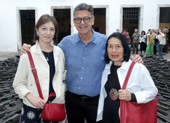 Diana Wechsler, Marcelo Araujo e Iole de Freitas