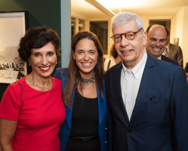 Maria Sílvia Bastos Marques, Julia Dias Leite e embaixador Marcos Caramuru