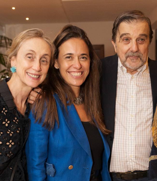 Betty Gofman, Julia Dias Leite e Hugo Barreto