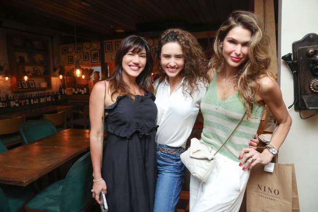 Tati Infante, Amanda Richter e Elisabeth Perfoll