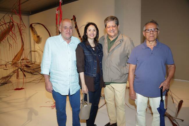 Anibal Jozami, Marlise Ilhesca, Carlos Alberto Chateaubriand e Manfredo de Souzanetto