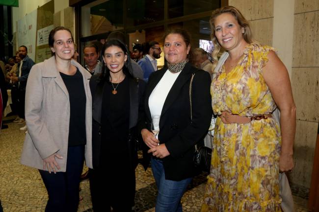 Tatiana Autran, Lucilia dos Anjos, Sara Iacchini e Angelina Cobello Crimi