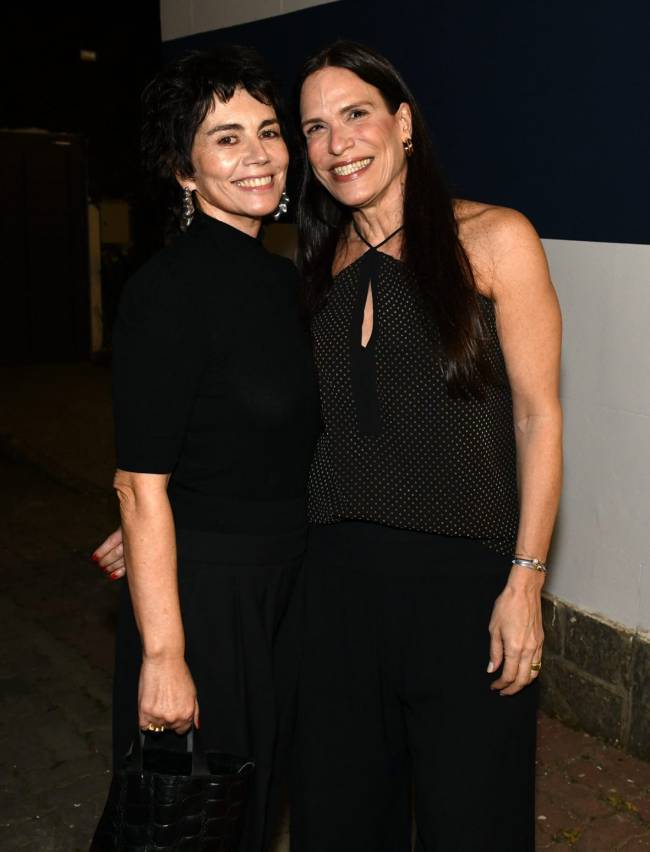 Sandra Arraes e Mika Chermont de Britto