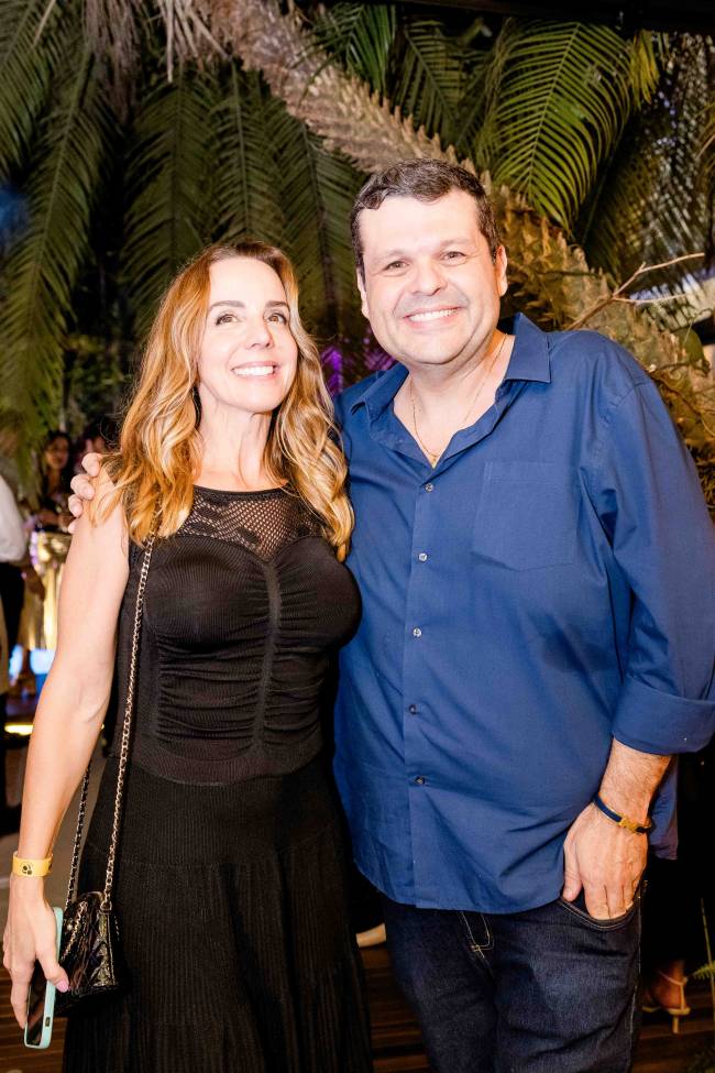 Daniela Farah e Carlos Lamoglia