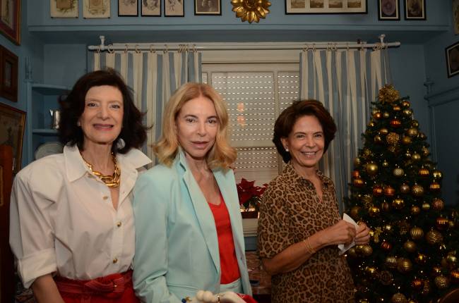 Fernanda Basto, Aparecida Marinho e Laura Reis.