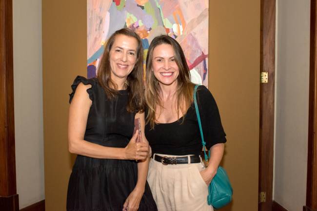 Francisca Portinari e Eneida Gouvea Vieira