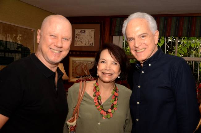 Gustavo Carvalho, Angela Brant e Ricardo Stambowsky