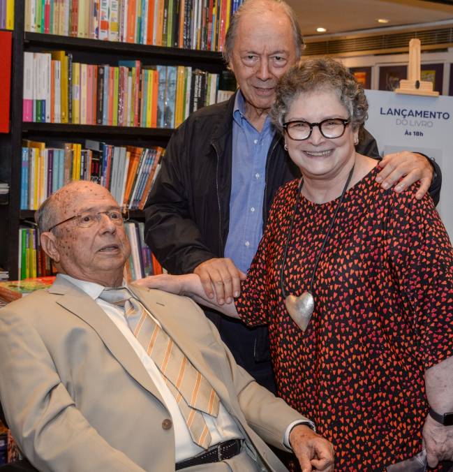 Marcilio Marques Moreira, Pedro Malan e Cora Ronai