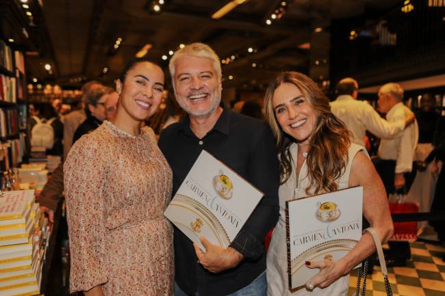 Sabrina Mayrink, Fred Mayrink e Monique Curi