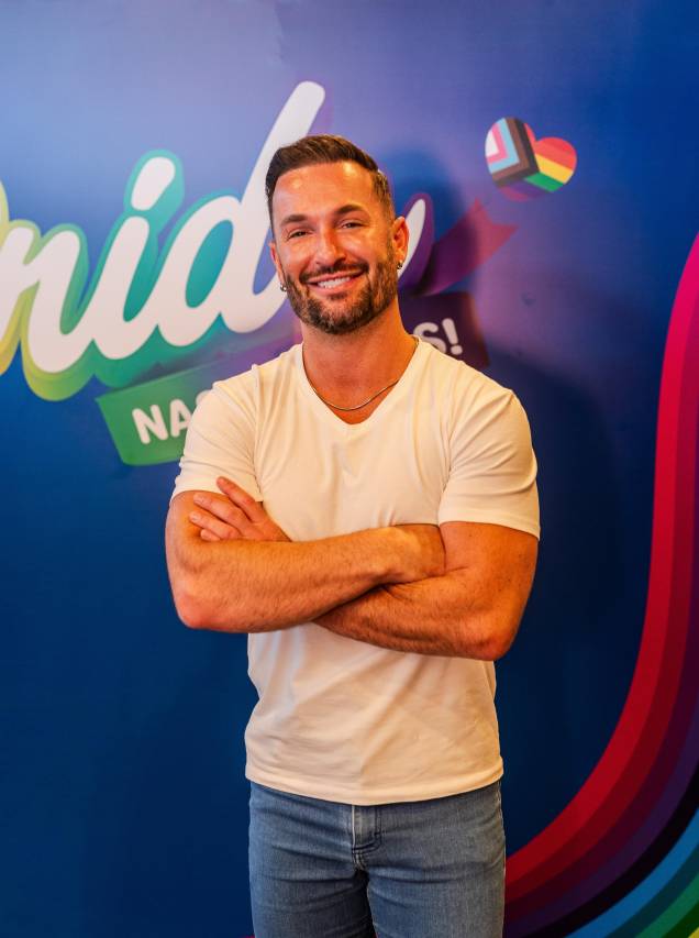 Diego Hypólito também escolheu o camarote Diego Hypólito também escolheu o camarote