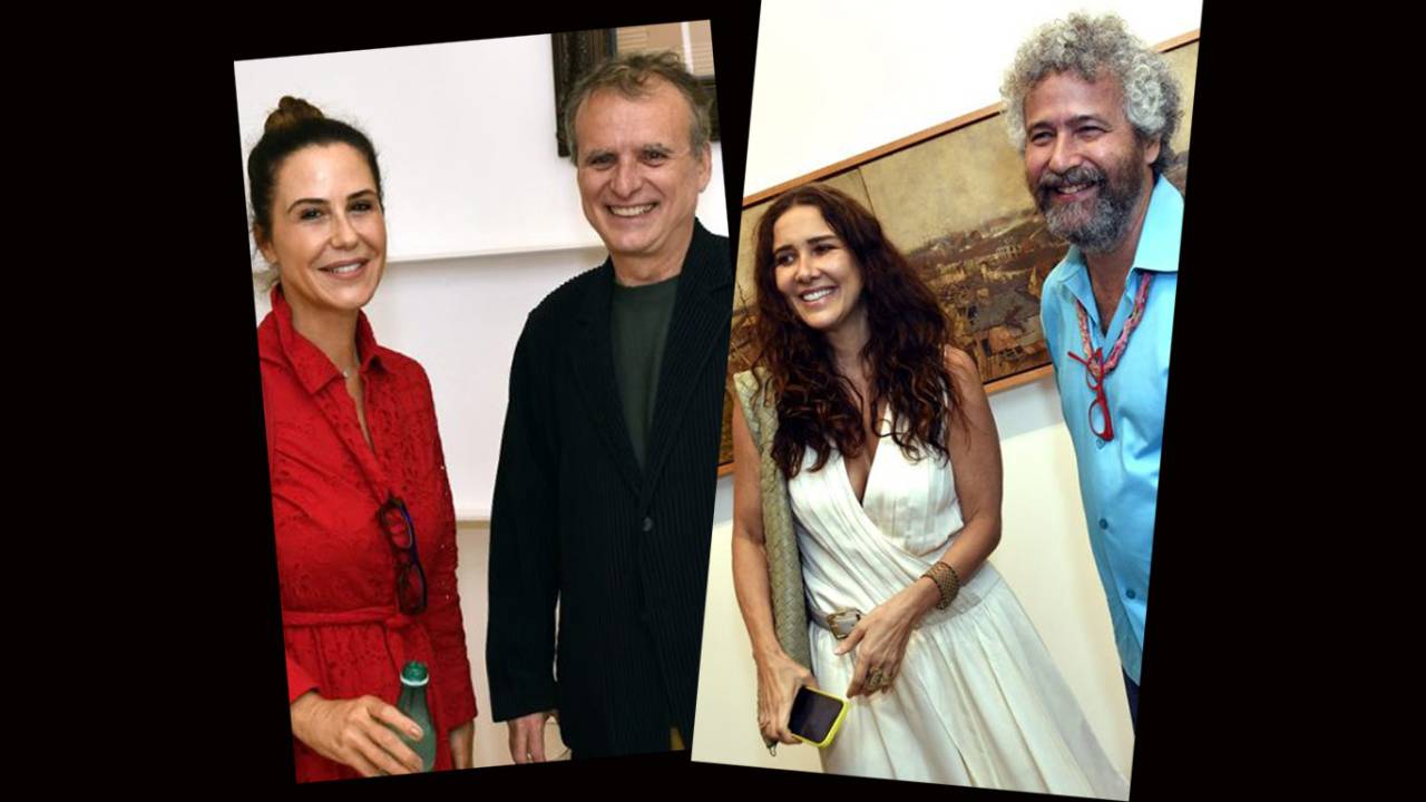 Guilhermina Guinle e Pedro Buarque de Hollanda; Adriana Varejão e Ernesto Neto