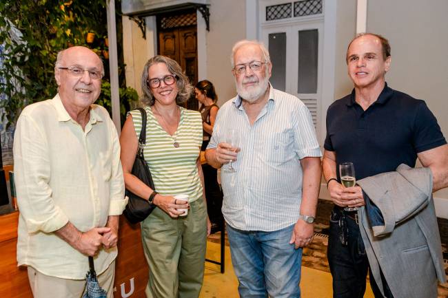 Evandro Carneiro Laura Carneiro Franklin Levi e Eduardo Borgerth _0030