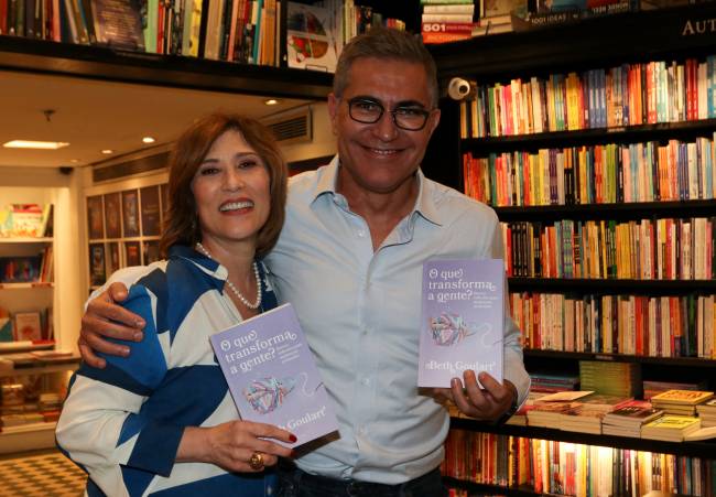 Beth Goulart e Helter Duarte