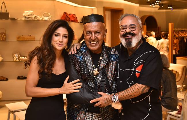 Paula Furtado, Ronaldo Fraga e Luiz de Freitas (1)