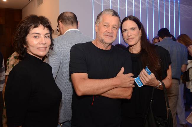 Sandra Arraes, Walter Guimarães e Mika Chermont de Britto