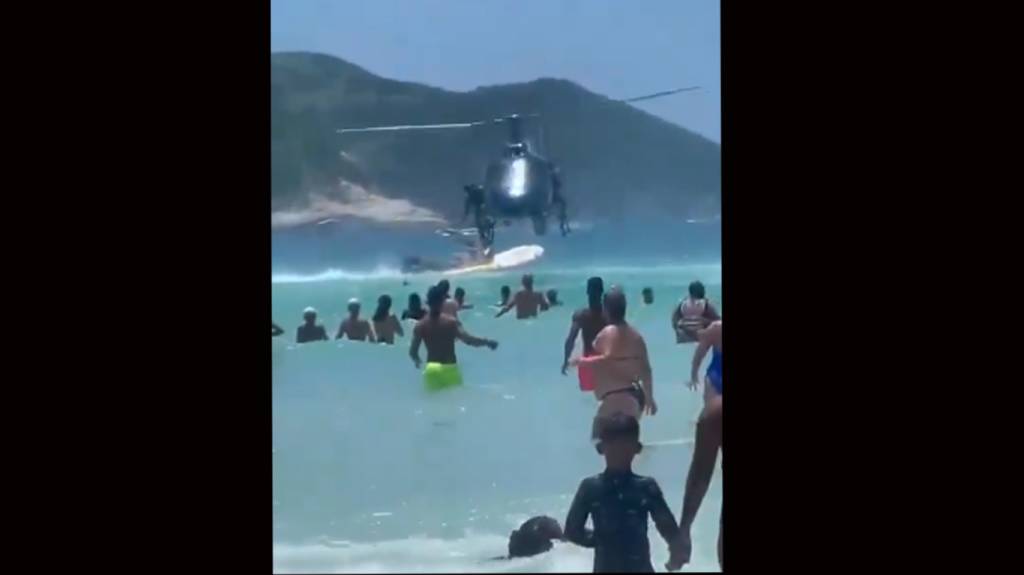 Sem fogos em Cabo Frio, mas outras coisas podem cair do céu. Vídeo!