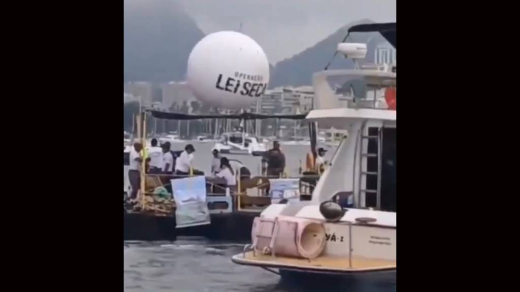 “Lei Seca Marítima” chama atenção dos cariocas. Veja vídeo! 