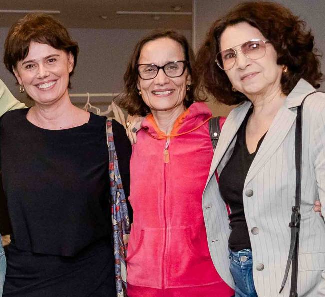 Susana Ribeiro, Lorena da Silva e Malu Valle